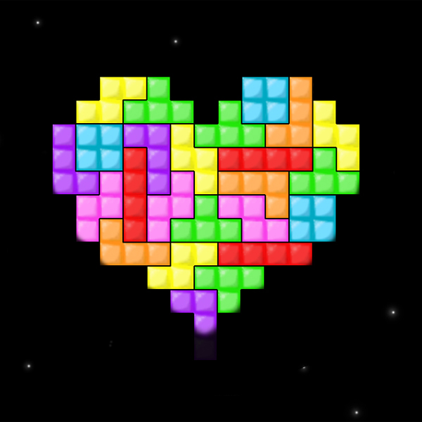 Tetris,алгоритмы,8-bit,Pixel Art, Алгоритм, который умеет рисовать изображения, играя в Тетрис